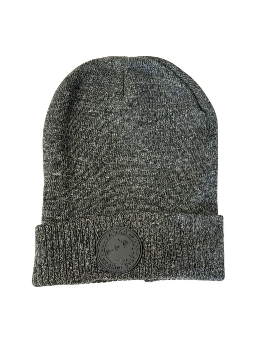 Canada Weather Gear Winter Cuffed Beanie Hat~One Size Fits Most~Charcoal L10 05